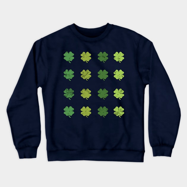 Irish Pride Shamrock Saint Patrick's Day Crewneck Sweatshirt by Scar